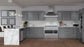 Single Shaker Wood Grey Corner Lazy Susan Base Cabinet Matte 2