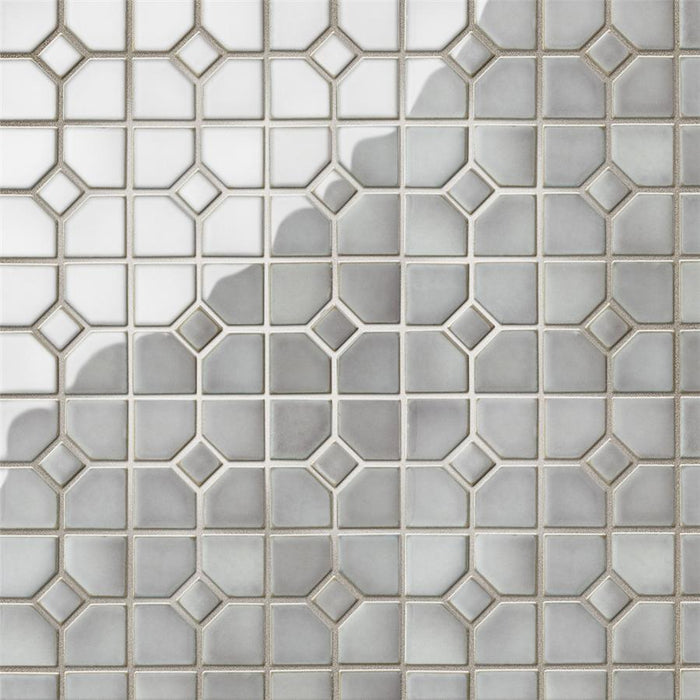 Hudson Porcelain Oxford Grey Eye Mosaic Glossy 1