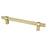 Radial Reign Aluminum Modern Brushed Gold Cabinet Pull Modern Brushed Gold 3