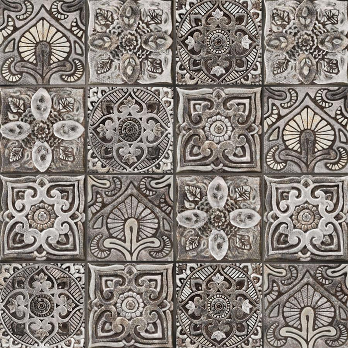 Mandala Ceramic Decor Mix Mystikos Tile Mixed 1