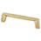 Swagger Zinc Modern Brushed Gold Cabinet Pull Modern Brushed Gold 2