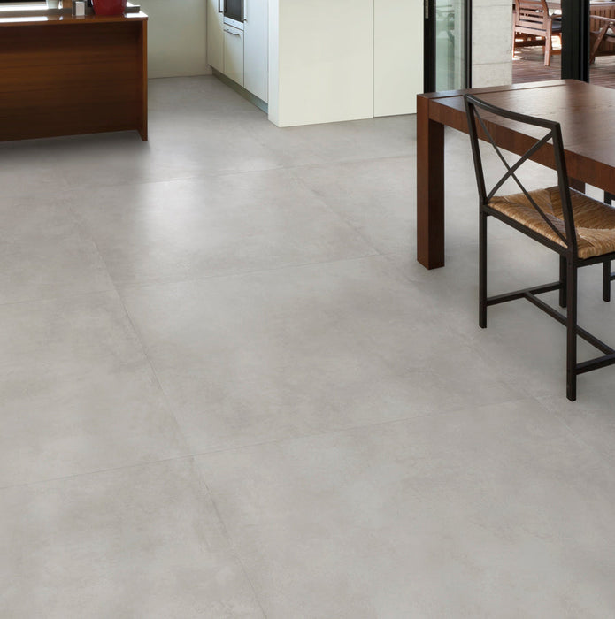 Promenade Porcelain White Tile Matte 4
