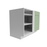 Manhattan Wood Sage Green Corner Blind Base Cabinet Matte 1