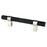 Radial Reign Aluminum Matte Black and Brushed Nickel Cabinet Pull Matte Black / Brushed Nickel 1