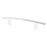 Transitional Advantage One Zinc Polished Chrome Cabinet Pull Polished Chrome 1