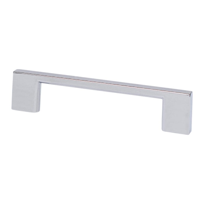 Transitional Advantage Four Aluminum Polished Chrome Cabinet Pull Polished Chrome 1