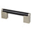Studio Remix Stainless Steel Matte Black and Brushed Nickel Cabinet Pull Matte Black / Brushed Nickel 1