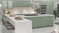 Manhattan Wood Sage Green Base Cabinet Matte 2