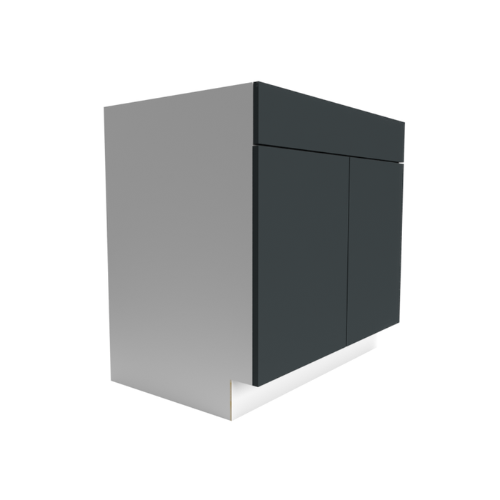 Manhattan Wood Shadow Grey Base Cabinet Matte 1
