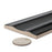 Crown Ceramic Maori Black Tile Glossy 9