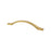 Echo Zinc Modern Brushed Gold Cabinet Pull Modern Brushed Gold 4