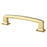Hearthstone Zinc Modern Brushed Gold Cabinet Pull Modern Brushed Gold 3