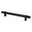 Rivet Rebel Aluminum Matte Black Cabinet Pull Matte Black 3