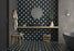 Starburst Porcelain Ponent Black Tile Matte 2