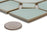 Hudson Porcelain Oxford Mint Green Mosaic Glossy 7