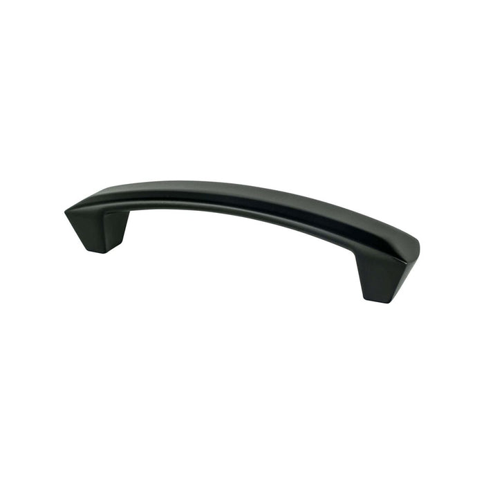 Laura Zinc Matte Black Cabinet Pull Matte Black 1
