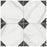 Merzoni Porcelain Yard Marquina Tile Matte 6