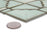 Hudson Porcelain Moonbeam Mint Green Mosaic Glossy 7