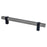 Rivet Rebel Aluminum Slate and Matte Black Cabinet Pull Slate / Matte Black 2