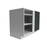Manhattan Wood Shadow Grey Corner Blind Base Cabinet Matte 1