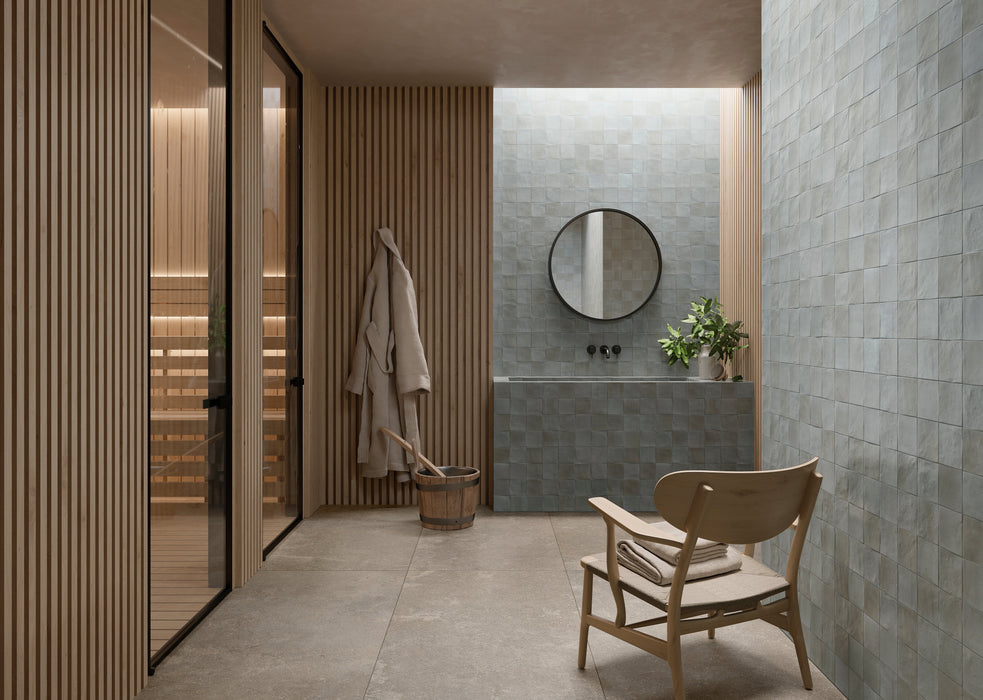 Melan Ceramic Glicine Tile Glossy 1