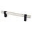 Radial Reign Aluminum Brushed Nickel and Matte Black Cabinet Pull Brushed Nickel / Matte Black 2