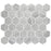 Cassis Porcelain White Mosaic Satin 3