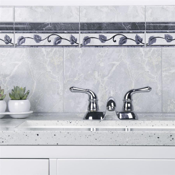 Aroas Ceramic Listello Gris Tile Glossy 7