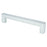 Square Zinc Polished Chrome Cabinet Pull Polished Chrome 1