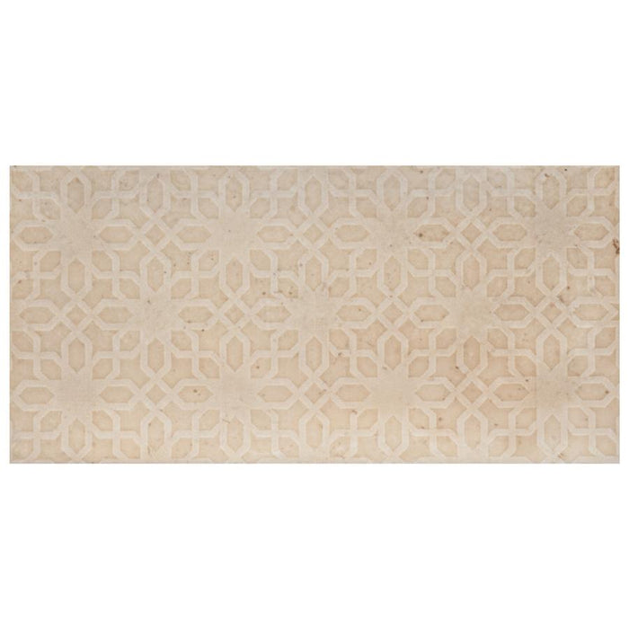 Camden Ceramic Decor Bone Tile Glossy 3