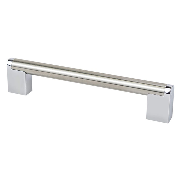 Studio Remix Stainless Steel Brushed Nickel and Polished Chrome Cabinet Pull Brushed Nickel / Polished Chrome 3