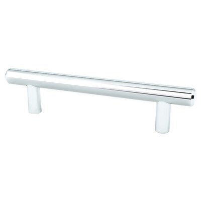 Transitional Advantage Two Steel Polished Chrome Cabinet Pull Polished Chrome 4