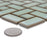 Hudson Porcelain Mint Green Mosaic Glossy 6