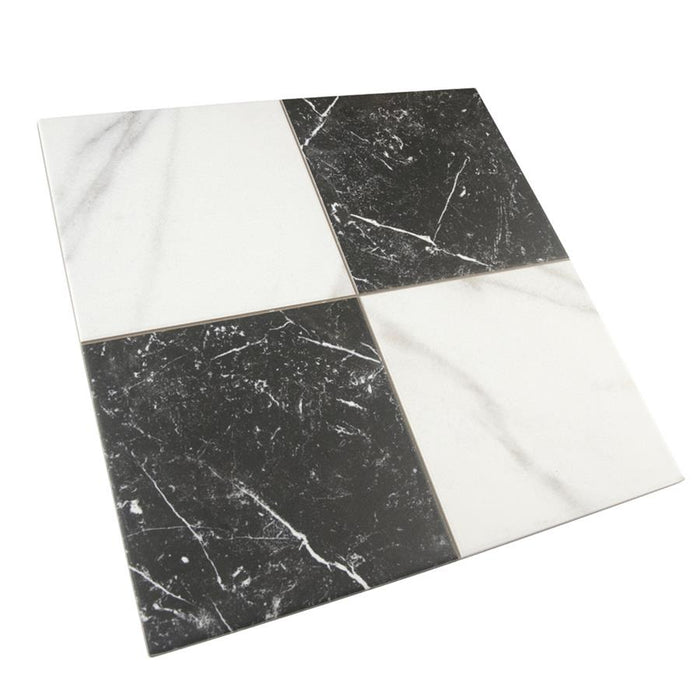 Merzoni Porcelain Checker Ruzzini Tile Matte 9