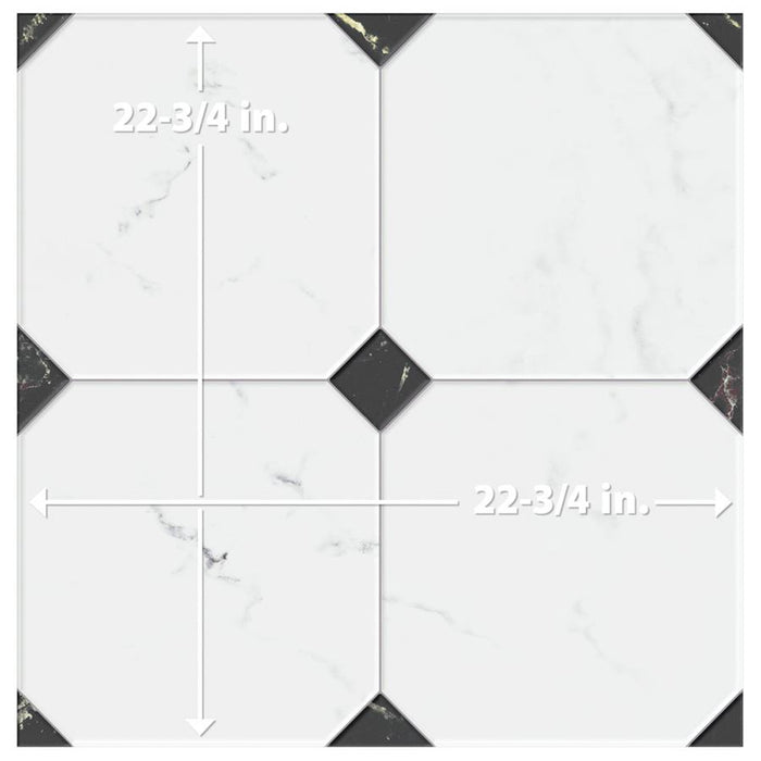 Betera Porcelain Blanco Tile Matte 8