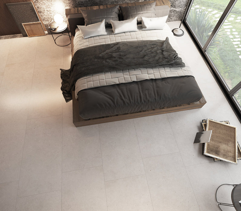 Breeze Porcelain Fresh White Tile Matte 2