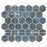 Cassis Porcelain Black Mosaic Satin 6