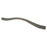 Fluid Zinc Charcoal Gray Cabinet Pull Charcoal Gray 2