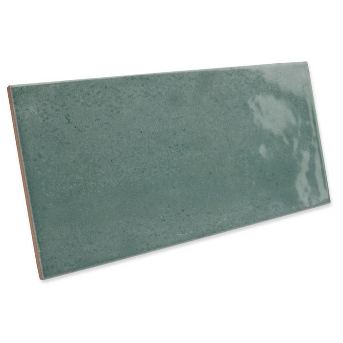 Camden Ceramic Emerald Tile Glossy 9