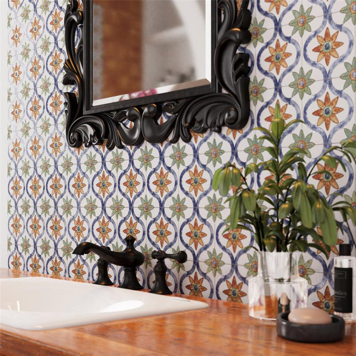 Porcelain Sentier des Bourges Tile Mixed 5