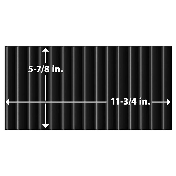 Crown Ceramic Rubik Black Tile Glossy 7