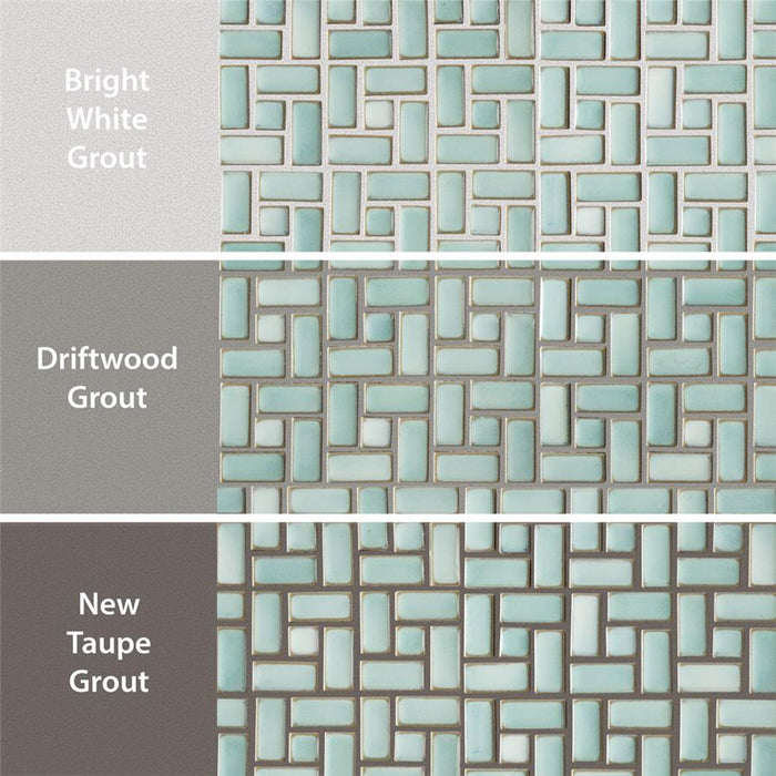 Hudson Porcelain Mint Green Mosaic Glossy 3