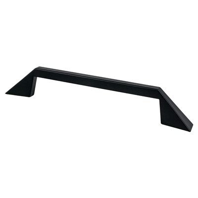 Right Zinc Black Cabinet Pull Black 1
