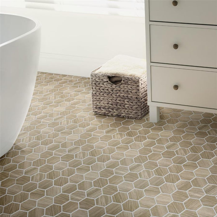 Llama Porcelain Noce Mosaic Matte 7