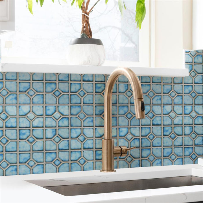Hudson Porcelain Oxford Marine Mosaic Glossy 2