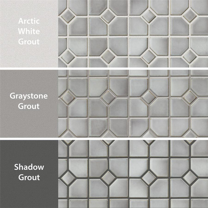 Hudson Porcelain Oxford Grey Eye Mosaic Glossy 4