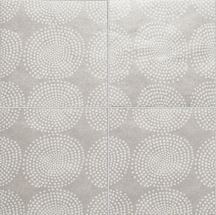 Native Porcelain Cloud Deco Gombo Tile Matte 1