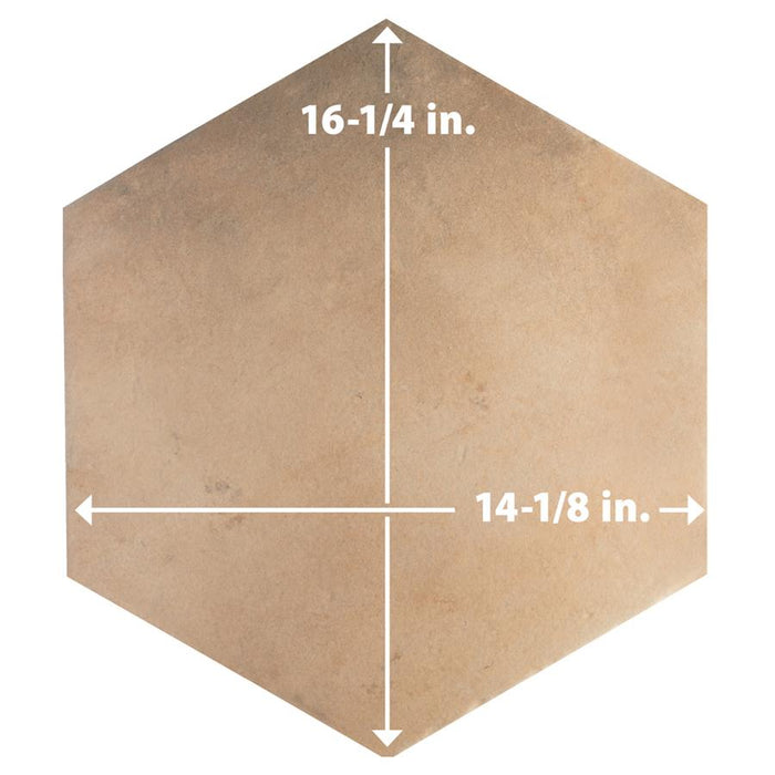 Americana Porcelain Boston Hex East Tile Matte 8