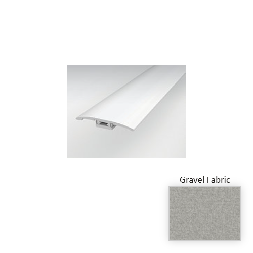 Loften Gravel Fabric luxury Vinyl Moulding / Trim - 94" 4 In 1 Transition