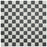 Gotham Porcelain Black and White Checker Mosaic Matte 3
